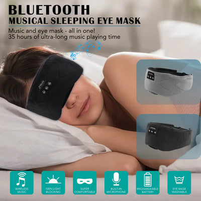 Bluetooth, White Noise Sleep Eye Mask
