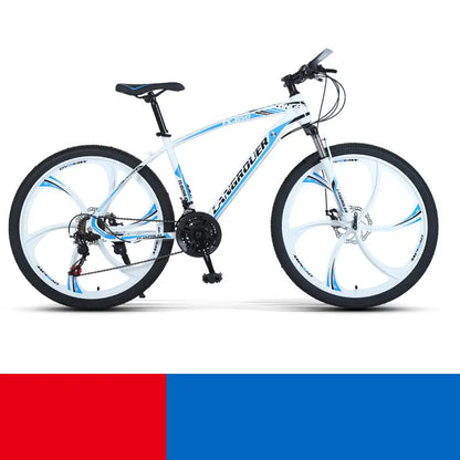 Lengéscsillapító terepkerékpár változó sebességgel