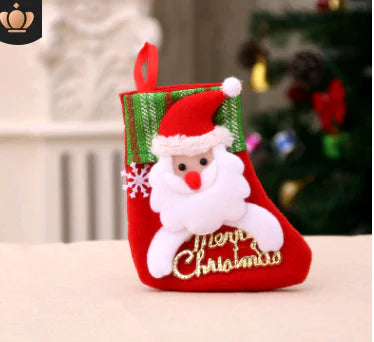 Christmas Decorations: Santa Stockings & Tree Ornaments