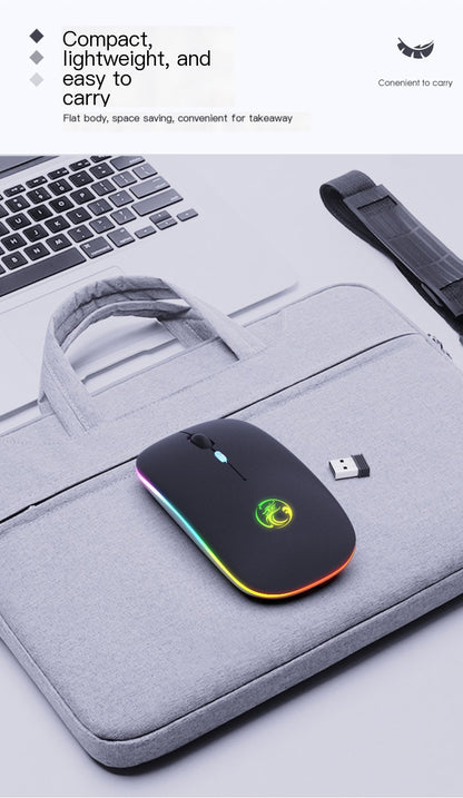 IMICE Wireless Silent Mouse with Dual Mode Charging