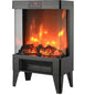 3D Realistic Flame Electric Fireplace Heater for Home