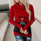 Christmas Hoodie Sweatshirt with Long Sleeves for Festive Comfort