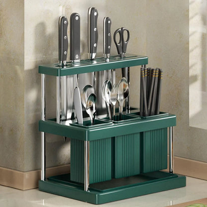Luxury Kitchen Multifunctional Utensil Storage Rack