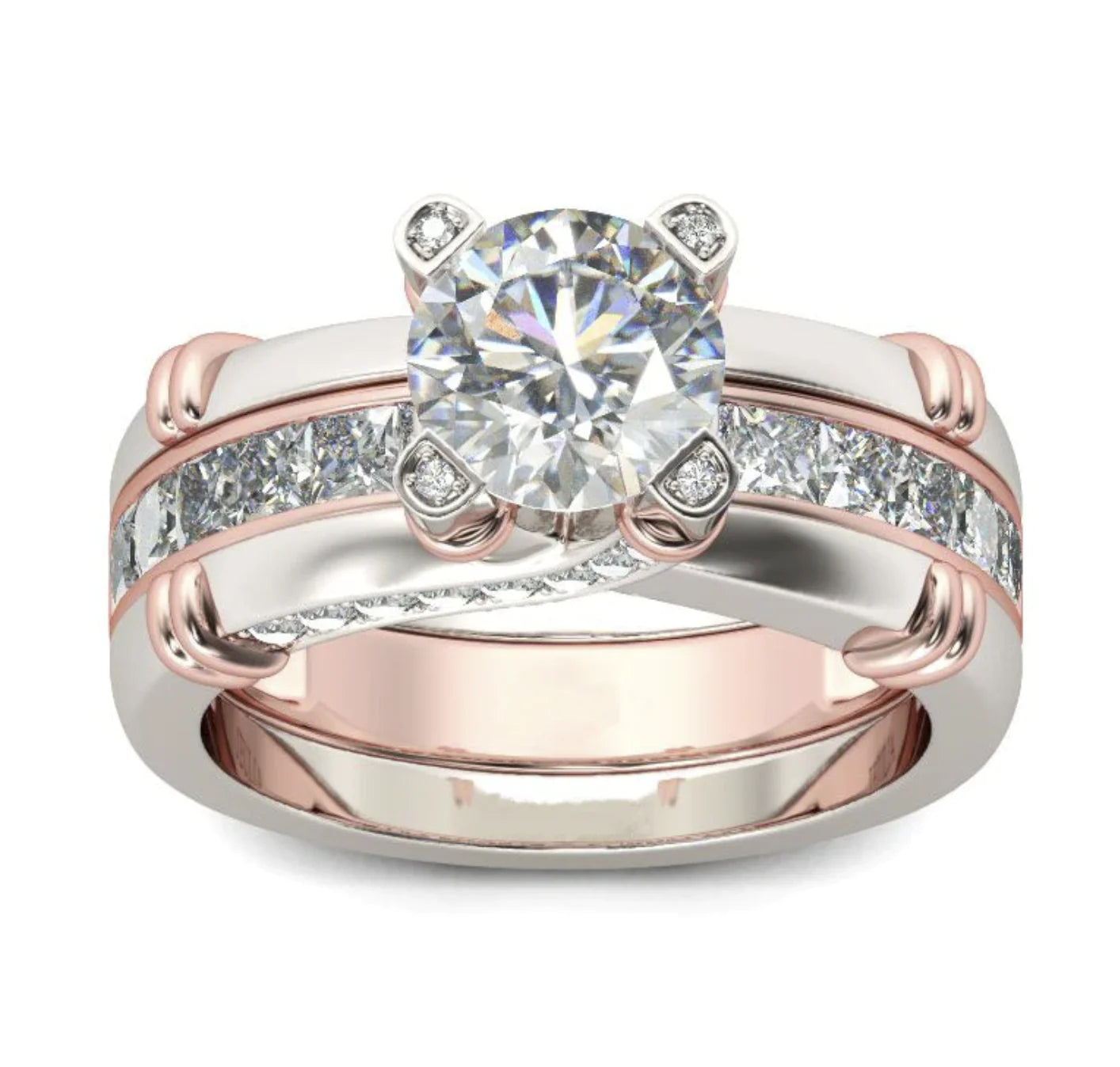 925 Silver Engagement Ring - Pure Silver Ring