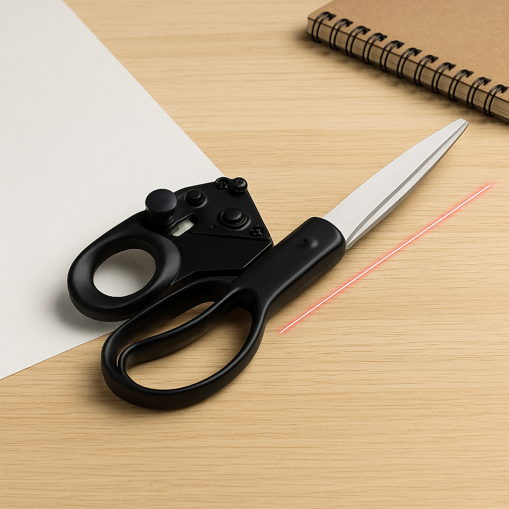 Laser Guided Scissors