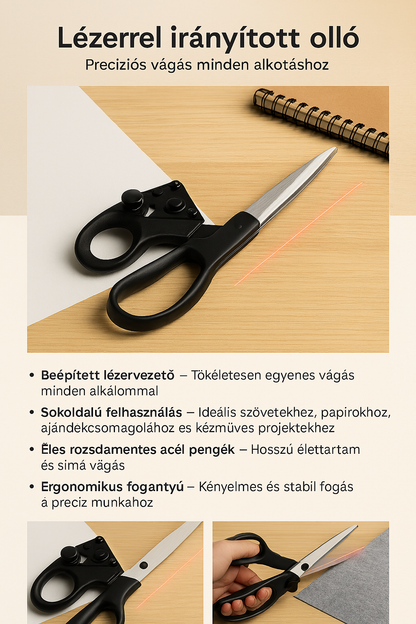 Laser Guided Scissors