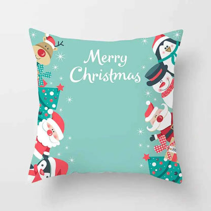 Christmas Cartoon Pillowcase to Add a Festive Holiday Touch