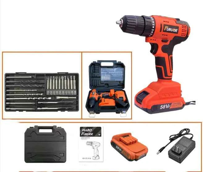 Multi-Function Impact Drill Set
