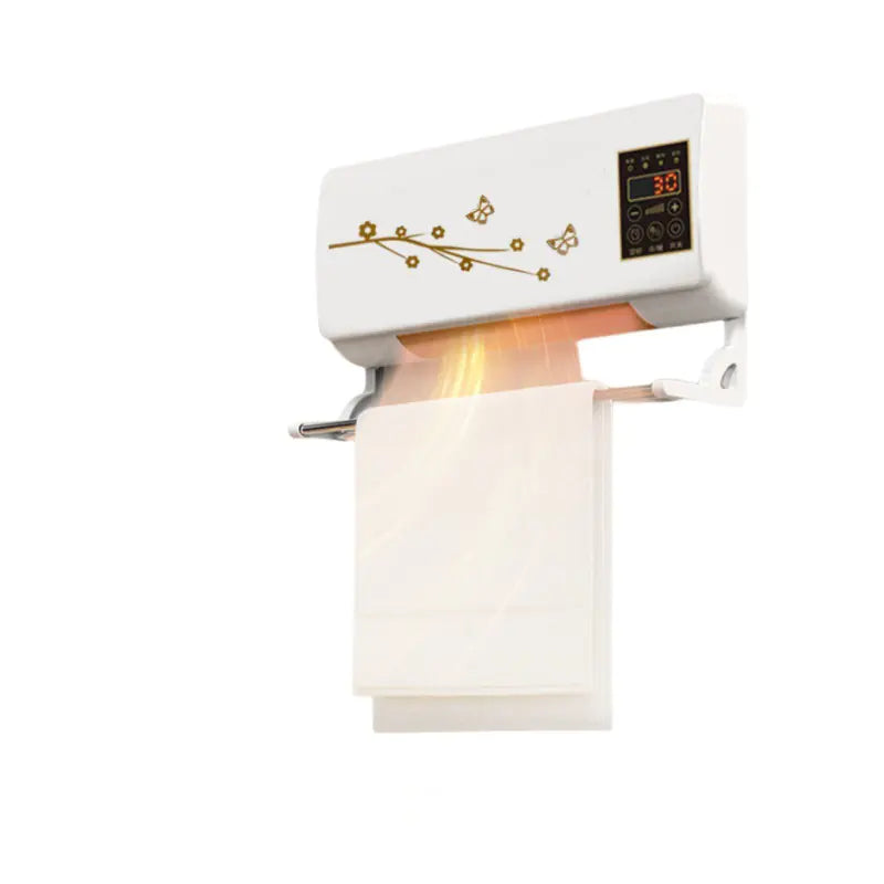 Wall-Mounted Electric Space Heater for Home Use