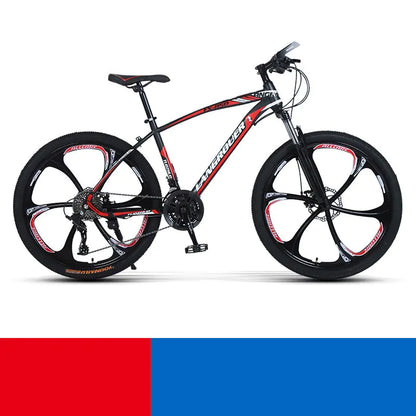 Lengéscsillapító terepkerékpár változó sebességgel