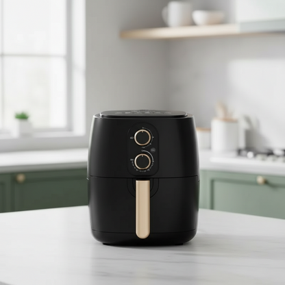 Intelligens, többfunkciójú, nagy kapacitású légsütő