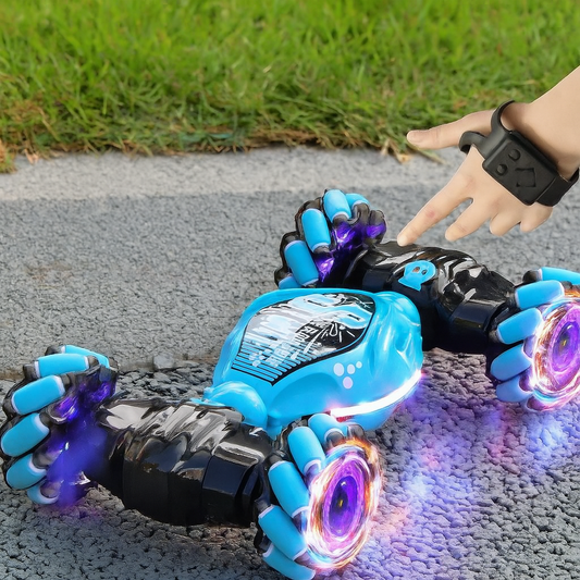 RC Off-Road Stunt Car with LED Lights & Music