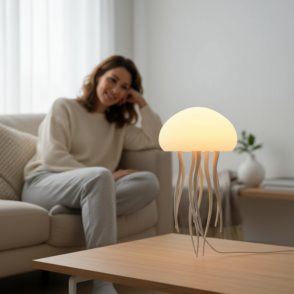 JellyGlow LED Medúza Hangulatlámpa
