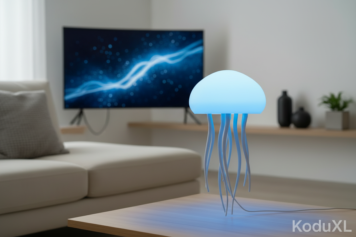 JellyGlow LED Medúza Hangulatlámpa