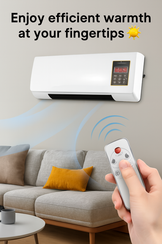 Portable Air Heater Wall-Mounted (One Piece)