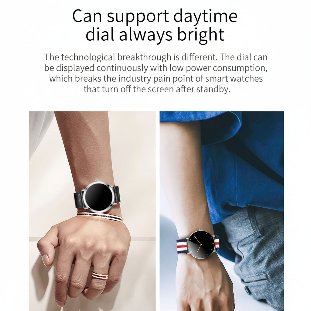 T8 Smartwatch with AMOLED Display for Women