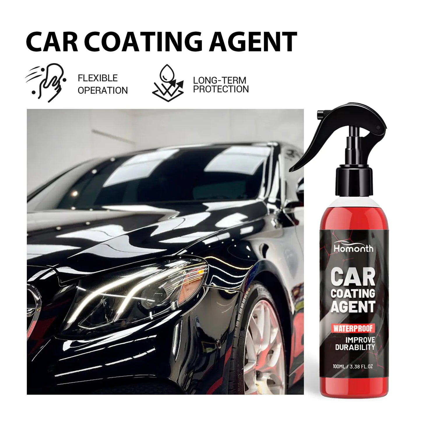 Homonth Car Coating Agent for Paint Care and Repair