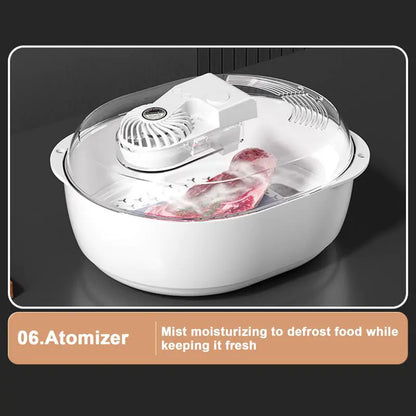 6-in-1 Thawing Plate for Nutritious Meat Defrosting