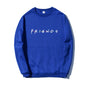 Friends Logo Hoodie in Red, Black, and Pink