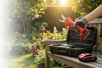 Cordless Electric Pruner with Lithium Battery (One Set)