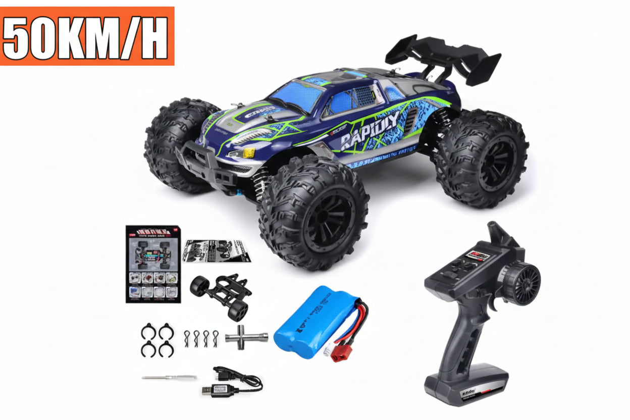 Control Car 1:16 RC Off-Road Truck with LED Lights