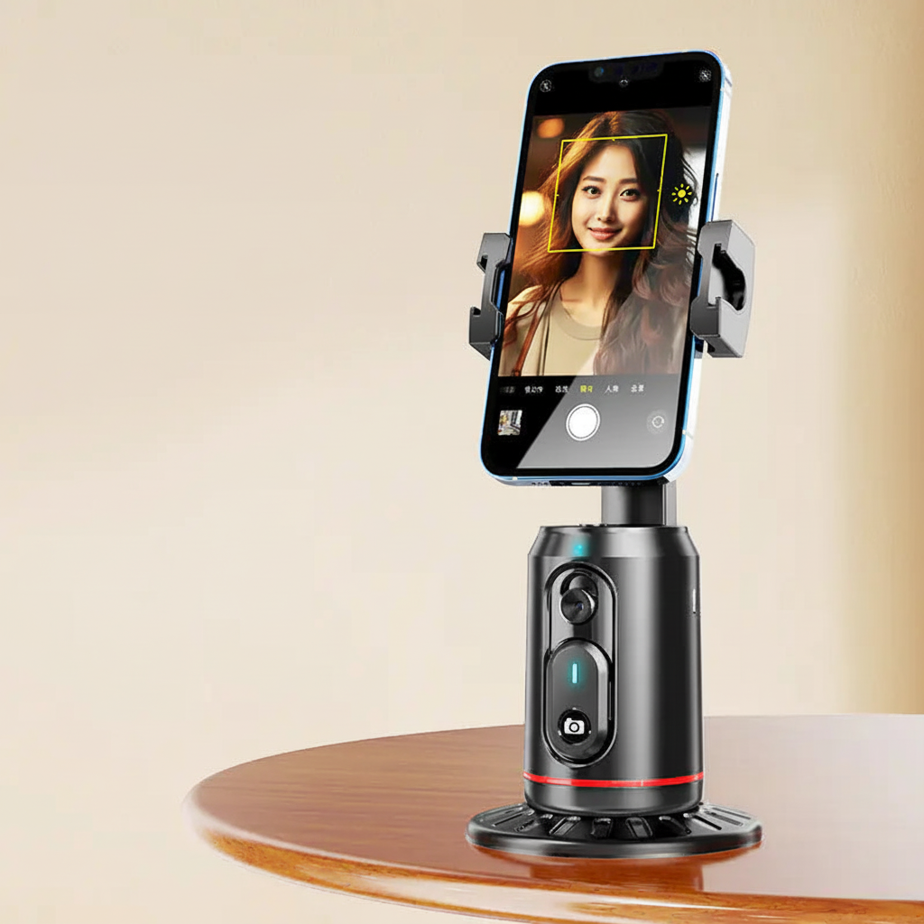 Q02 Smart 360° AI élő videókövető gimbal stabilizátor