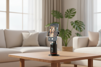 Q02 Smart 360° AI élő videókövető gimbal stabilizátor