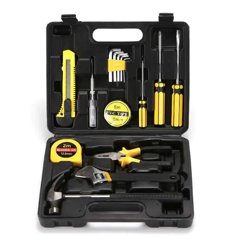 Automotive Repair Tool Set with Wrenches and Accessories