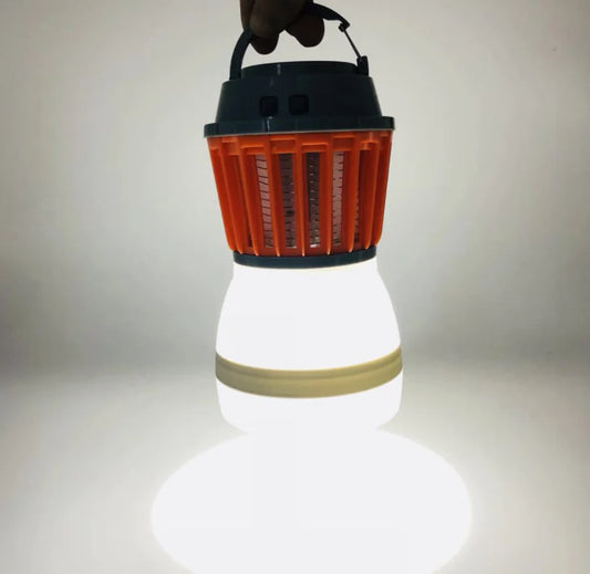 Kültéri kempinglámpa, szúnyogriasztó, napelemes vészlámpa