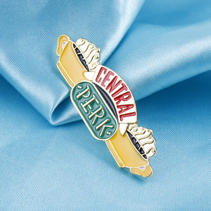 Central Perk Metal Brooch - FRIENDS Merchandise