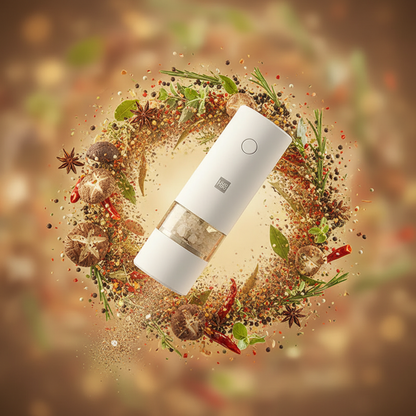 Electric Grinder for Black Pepper and Sea Salt