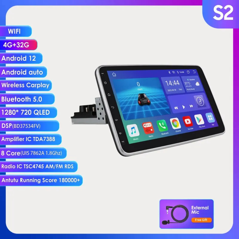Android 10.1-Inch Smart NaviDash⭐⭐⭐⭐⭐