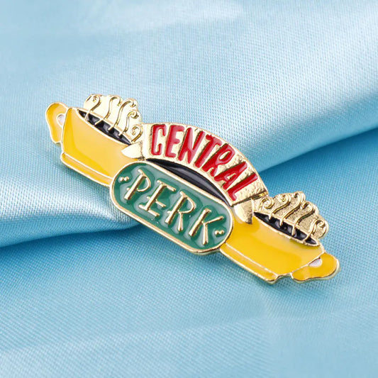 Central Perk Metal Brooch - FRIENDS Merchandise